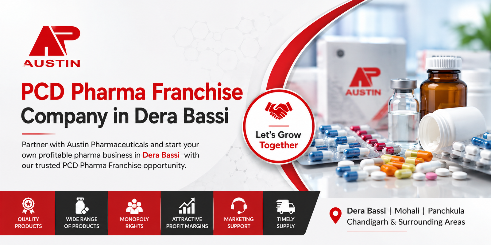 PCD Pharma Franchise Company in Dera Bassi