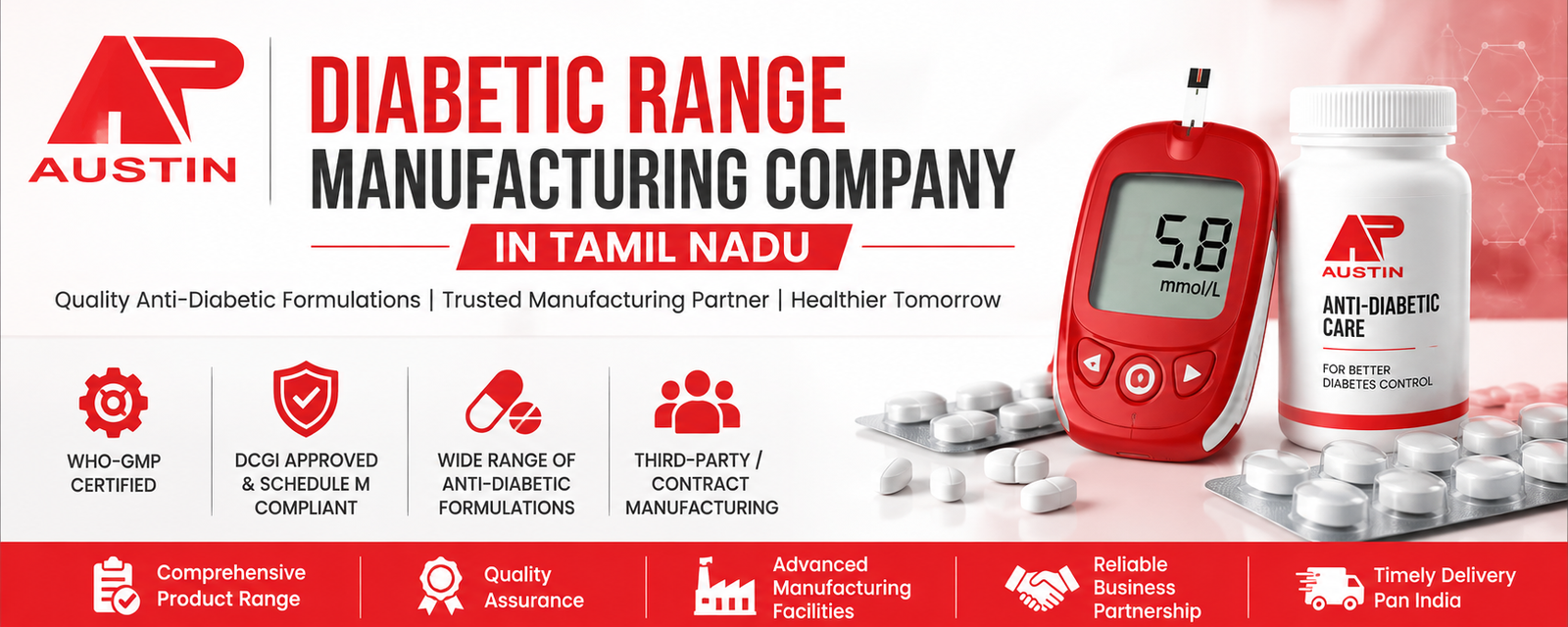 Diabetic Range Manufacturing Company in Tamil Nadu